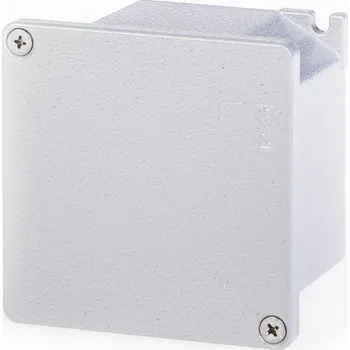 Elektroinstalační krabice Hliníková rozbočovací krabice ALUBOX s krytím IP66 100x100x56mm SCAME 653.00