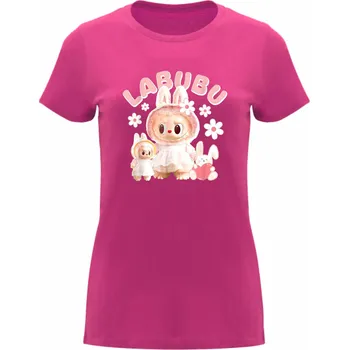 Dívčí tričko Dívčí bavlněné tričko Labubu Barva: Růžová/Růže, Velikost: 146/152 - 11/12
