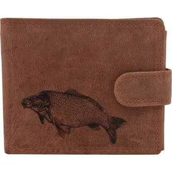 Peněženka Pánská peněženka MERCUCIO světlehnědá vzor 66 kapr obecný 2911906