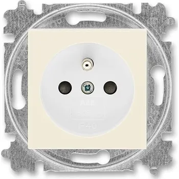 Elektrická zásuvka Zás.+clon. sl/b 5519H-A02357 17 LEV ABB s.r.o. 07-20-026-44217