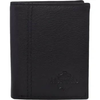 Peněženka Malá kožená peněženka MERCUCIO černá 2511560