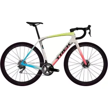 Silniční kolo Trek Domane SL 5 Gen 4 Era White/Glowstick/Coral Fade - 58 (180 - 185cm)