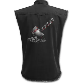 panska-bavlnena-vesta-Spiral-potisk-Thor-kladivo velikost: 4XL