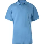 KAM polokošile pánská KBS 501A nadměrná velikost modrá 4XL