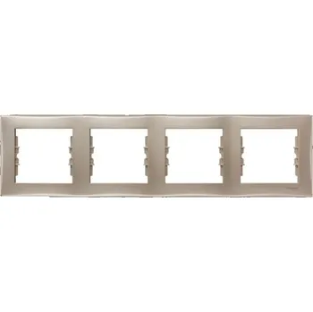 Rámeček 4x SEDNA SDN5800768 tit Schneider Electric CZ 07-04-027-28148