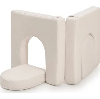 Pohovka Oblouky Ultra plyš Soft Beige Shappy - Arches Original MINI