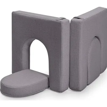 Pohovka Oblouky Ultra plyš Dark Grey Shappy - Arches Original MINI
