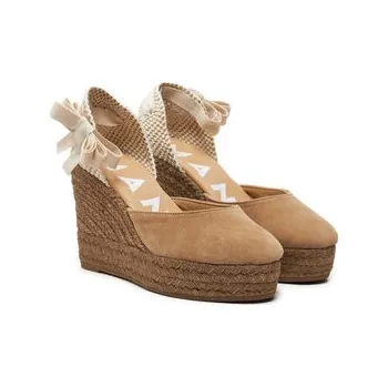 Dámské baleríny Manebi Espadrilky Hamptons Wedge Espadrilles W 1.6 WV Hnědá 35