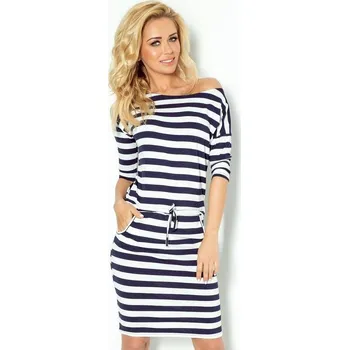 Dámské šaty NUMOCO šaty dámské 13-46 sportovní s proužky M