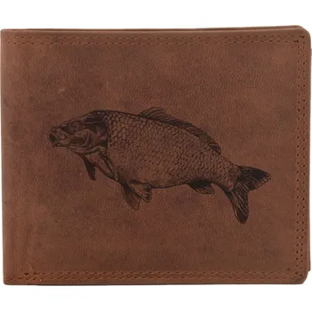 Peněženka Pánská peněženka MERCUCIO světlehnědá vzor 66 kapr obecný 2911908