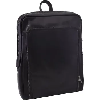 Městský batoh Mercucio Kožený batoh černý 370123