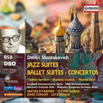 Zahraniční hudba 3CD Vladimir Spivakov: Shostakovich: Jazz Suites: Ballet Suites: Cons 2025