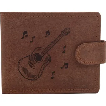 Peněženka Pánská peněženka MERCUCIO světlehnědá vzor 40 gitara 2911906