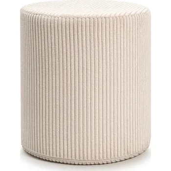 Taburet Taburet Premium Manšestr Vanilla Shappy - Pouf Original Corduroy