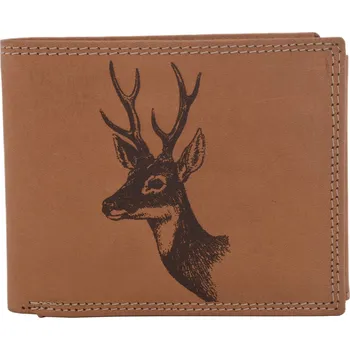 Peněženka Pánská peněženka MERCUCIO natural vzor 5 srnec hlava 2911911