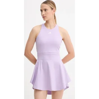 Dámské šaty Sportovní šaty adidas Performance GAMESET fialová barva, mini, JW2980 04X, vel. XL