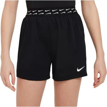Dívčí kraťasy Dívčí kraťasy Nike Dri-Fit Trophy Training - black/white Černý (XL)