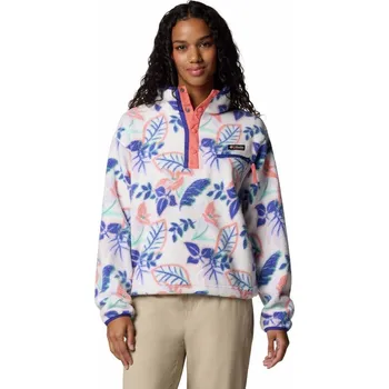 Dámská mikina Columbia Helvetia™ II Printed Cropped Half Snap W 2098501125 - sea salt pasteled mul XL
