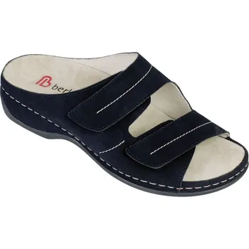 Dámská zdravotní obuv FEDORA 01080-015 zdravotní pratelná pantofle dámská černá mikronubuk Berkemann Velikost: 40 (6,5)