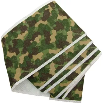 Náplast ARMY maskáčová woodland (Textilní, 6 cm široká náplast s vysoce absorpční antiseptickou vložkou pro normálně citlivou pokožku s maskovacím potiskem)