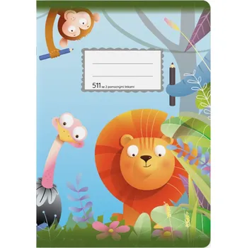 Sešit papírny Brno Sešit školní ŠKOLÁČEK 511 / 10 listů / A5 /s pomocnými linkami 578788