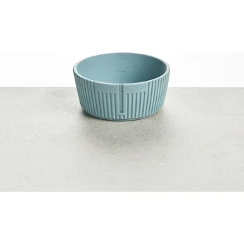 Miska pro psa Miska pro psy PINO | průměr: 14 cm (vel. S), 21 cm (vel. L) a výška: 6,2 cm (vel. S), 9,2 cm (vel. L) | jednobarevné provedení | barva Butterfly Blue Velikost: S