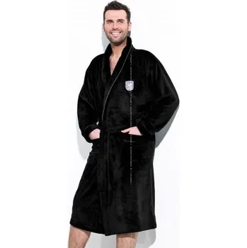 Pánský župan L&L župan pánský BORYS grafit L tmavě šedá