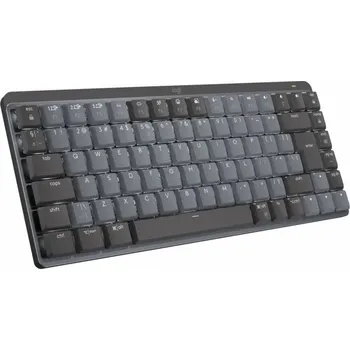 Logitech MX Mechanical Mini, US, Hmatové tiché spínače, černá/grafitová