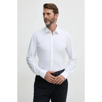 Pánská košile Košile BOSS P-HANK-s-kent-C1-222 50503554 bílá 00X, vel. 39