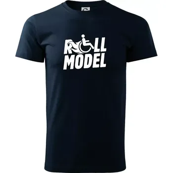 Roll model - Triko extra velké (5-8XL) - 7XL ( Námořní modrá (velmi tmavá - téměř černá) )