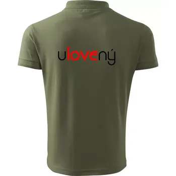 Pánská košile Ulovená a ulovený - Polokošile pánská Pique Polo 203 - M ( Khaki )