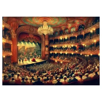 ART PUZZLE Puzzle Divadelní scéna 1000 dílků