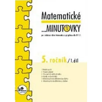 Přírodní věda Matematické minutovky pro 5. ročník / 1. díl