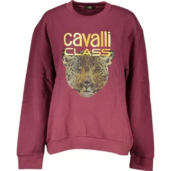 Dámská mikina Cavalli Class QXT67ZCF062 Dámská mikina vínová L