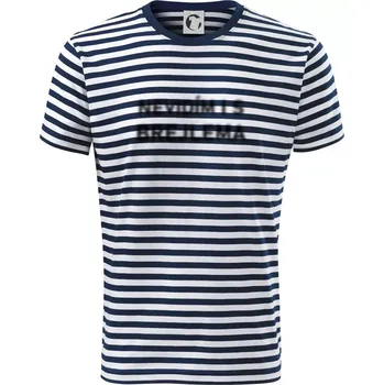 Pánské oblečení Nevidím i s brejlema - Triko na vodu - L ( Prouhovaná )