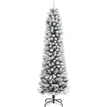 Umělý úzký vánoční stromek PVC a PE…