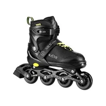 Kolečkové brusle NILS Extreme NA18168A blaster černé EU 35-38 brusle + DÁREK DLE VÝBĚRU!
