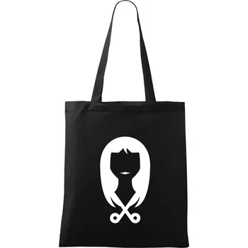 Dámská kadeřnice - Taška bavlněná - 42 x 38 cm ( Černá )