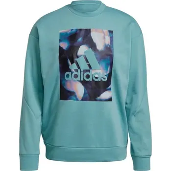 Pánská mikina Pánská mikina uforu W GS3893 tyrkysová - Adidas L