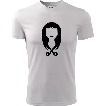 Pánské tričko Dámská kadeřnice - Pánské triko Fantasy sportovní (dresovina) - L ( Bílá )
