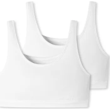 Podprsenka 702755 - Podprsenky s biobavlnou Schiesser - pro ženy - vel. 38 - barva: bílá