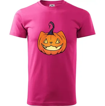 Pánské tričko Kočičí dýně - Klasické pánské triko vyšší gramáže - M ( Purpurová )