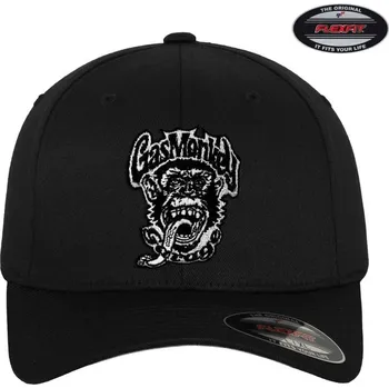Kšiltovka Gas Monkey Garage logo Patch kšiltovka Flexfit Baseball černá