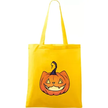 Kočičí dýně - Taška bavlněná - 42 x 38 cm ( Žlutá )