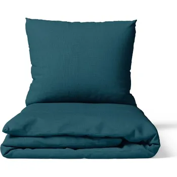 Lněné povlečení 140x200 cm tmavý petrol