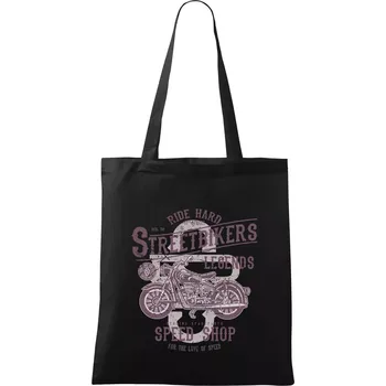 Street Bikers - Taška bavlněná - 42 x 38 cm ( Černá )