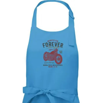 Kuchyňská zástěra Malibu parts - two wheel - Dámská zástěra na vaření - Univerzální velikost ( Světlý tyrkys )