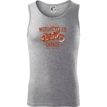 Garage build and repair - Tílko pánské Core - XL ( Tmavě šedý melír )