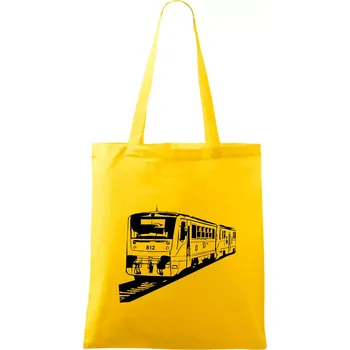 Vlak 812 - Taška bavlněná - 42 x 38 cm ( Žlutá )
