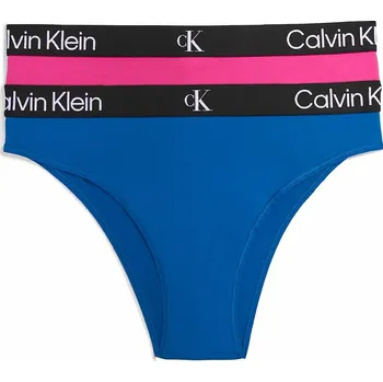 Kalhotky Dámské brazilky Micro 1996 2Pack QD5037E-C0Z - Calvin Klein S